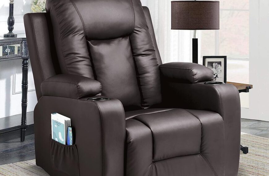 COMHOMA Leather Recliner Review
