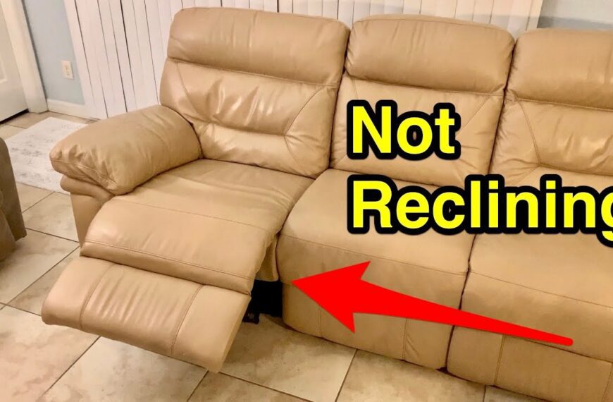 Troubleshooting Common Recliner Problems: Fixes for Broken Levers, Motors, Cushions and More